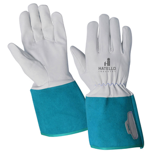 <b>Gloves</b> Mig Tig Welding <b>Gloves</b> High Quality Soft Sensitive <b>Gloves</b> Grain Goatskin Split Cowhide Leather 5 Inch - Product Image 6