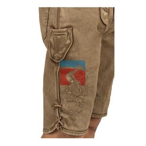 Vintage Men Oktoberfest <b>Denim</b> High Waisted <b>Shorts</b> Jeans Hotpants All Sizes Cut Offs (Oktoberfest Trachten Jean) Customized 2024 - Product Image 3