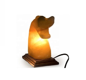 Lámpara de Sal del Himalaya con Forma de Boca de Caballo, Material Orgánico Tallado con Tacto Real para Decoración, Empaque de Alta Calidad - Sian Enterprises - Product Image 2