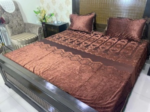 Velvet Bed Sheet Sets - Product Image 3