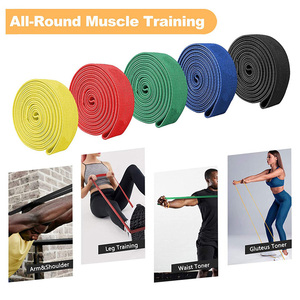Bandes de résistance réglables, en tissu élastique, bandes pour la gymnastique, les exercices physiques - Product Image 2