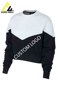 เสื้อสเวตเชิ้ตผ้าคอตตอน100% ดีไซน์แบบถักลาย/พิมพ์/พิมพ์ซับลิเมชันตามสั่ง - Product Image 5