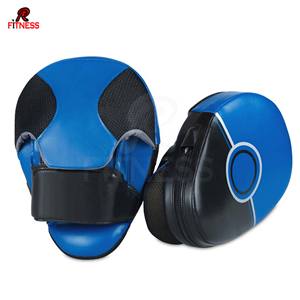 Vente Flash : Palettes de Frappe en Cuir et PU pour MMA et Boxe, pour Hommes, Entraînement d'Arts Martiaux, Rouge et Noir - Product Image 4