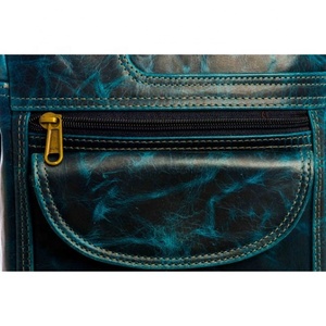 Luxe de haute qualité en cuir véritable bandoulière sac cosmétique pour les femmes une épaule créateur de mode sac à main doublure nom de marque - Product Image 2