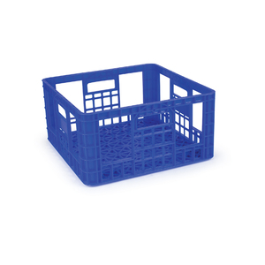Yogurt Crate Milk Group Carrying Case Mesh Box Plastic Crate 400*400*200mm Factory Direct Original Material