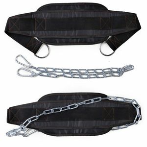 dip Weight Lifting Dipping <b>Belt</b> Dip <b>Chain</b> Pull Ups Body Building Gym - Product Image 1