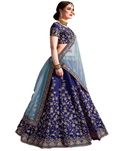 Exclusif indien Designer coloré brodé travail manuel Lehenga Choli avec chemisier traditionnel personnalisé vêtements en gros Alphanumero - Product Image 6