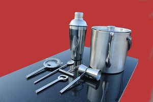 Offre Spéciale de fabrication de shaker à cocktail de bar en acier inoxydable Boston - Product Image 5