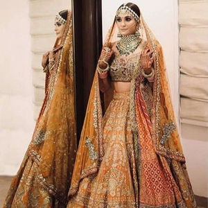 Koti-cuentas de cristal decorativas para boda, elegante, con Lehenga, para el trabajo, novedad, 2021 - Product Image 1