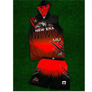 Uniformes de football américain personnalisés, nouveau design, impression par sublimation, logos OEM, maillots de football 7v7, vêtements pour les kits d'uniformes de club de football - Product Image 4