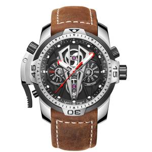 Reloj Reef Tiger, Marca de Lujo, Deportivo, Automático, de Acero Inoxidable, para Hombre, Casual, de Moda, Mecánico, de Cuero, Resistente al Agua, Modelo RGA3591 - Product Image 6