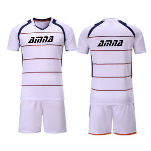 Sialkot-uniforme de fútbol de equipo para adultos, Jersey de manga corta de Color personalizado, proveedor - Product Image 4
