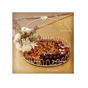 Plateau de service en chocolat pour la maison, l'hôtel et le restaurant, avec une qualité supérieure, forme personnalisée, plateau en métal, option de logo personnalisé - Product Image 4