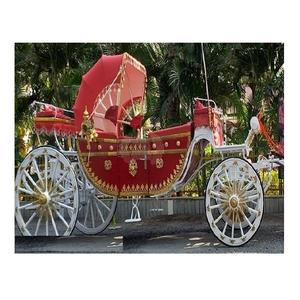 Charrette à chevaux de style royal vintage, mariage royal, charrettes à chevaux indiennes, charrette à chevaux indienne victorienne - Product Image 1