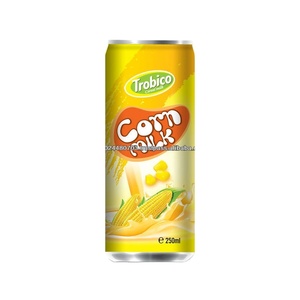 Bebida de Leche de Maíz en Lata de Aluminio de 250 ml de la Marca Trobico - Product Image 2