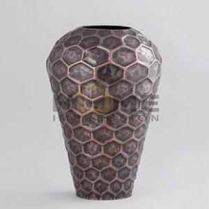 Fancy New Surface <b>Texture</b> Garden Outdoor Metal Antique Decorative Metal <b>Vase</b> Designer Metal <b>Vase</b> Handcrafted at Reasonable Price - Product Image 3
