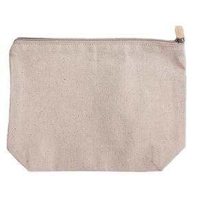 Wholesale Fashion Cosmetic <b>Shopping</b> <b>Bags</b> Custom Logo Printing Plain Blank Canvas Metal <b>Zipper</b> Cotton Handle Featuring Screen/Dot - Product Image 1