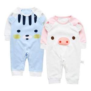 100% algodón orgánico ropa de bebé recién nacido traje de bebé mameluco de mameluco del bebé - Product Image 3
