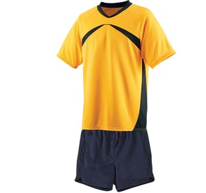 Custom Team Soccer Jerseys Shorts Breathable Lightweight Durable 100% Polyester Player Name V-neck <b>Adjustable</b> <b>Strap</b> Training - Product Image 2