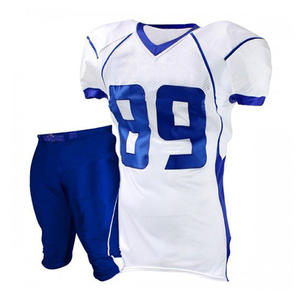 Ropa deportiva estampada transpirable de poliéster de alta calidad, conjunto de uniforme de fútbol americano para hombres, precio razonable para jóvenes y talla grande XL - Product Image 2