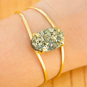 สร้อยข้อมือลวดไพไรต์ (ขายส่ง) - Product Image 3