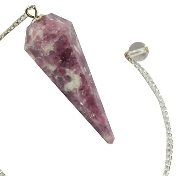 Penjualan laris pendulum Lepidolite kualitas terbaik untuk dijual