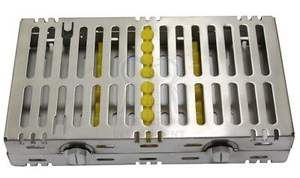 Cassette de Esterilización Dental, Bandeja para Instrumentos Estériles, Cassette Desmontable para Autoclave, Bandeja de Acero Inoxidable, Caja de Almacenamiento Personalizada - Product Image 6