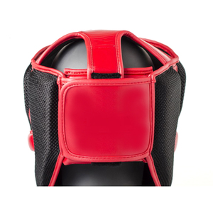 Étiquette personnalisée d'acheteur en cuir de vache protège-tête casque protège-tête de boxe pour l'entraînement à bas prix - Product Image 6