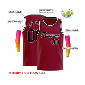 Maillots de basket-ball réversibles respirants imprimés par sublimation, uniformes de basket-ball, uniforme personnalisé en polyester, maillot de basket-ball - Product Image 6