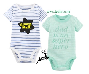 Wholesale Infant & Toddler Unisex <b>100</b>% Organic Cotton Winter Christmas <b>Yarn</b> Dyed Snap Button Newborn Baby Romper - Product Image 2