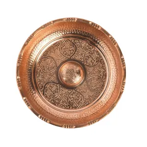 Traditional Ottoman Style Oriental Design Copper Hammam Bath Shower Bowl Bulk Supplier fromTurkish