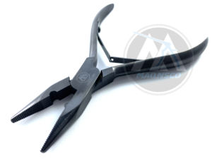 Pince d'extension de cheveux bleus et outils en acier et en acier inoxydable de crochet d'aiguille de traction - Product Image 5