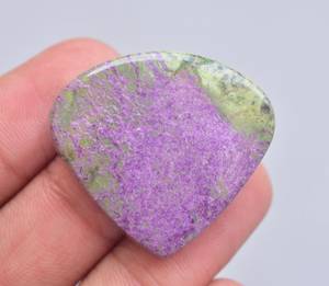 Purpurite-cabujones de piedras preciosas, cabujones de purpurita con serpentina, cabujones de piedras preciosas sueltas - Product Image 6