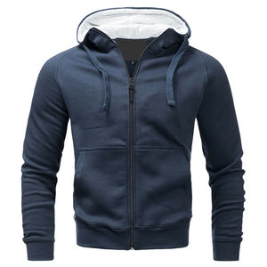 Rrival lank pparel ustom Uff enjuagado oodie stomustomizado OGO Abel intage Men ipper oodie - Product Image 1