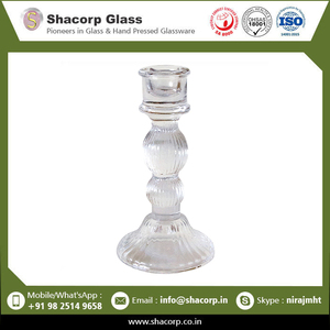 Bougeoir en verre de haute qualité disponible à la taille personnalisée - Product Image 3
