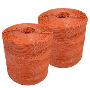 India Factory 5kgs polypropylene plastic raffia packing baler twine spool/ agricultural baler twine for balling and binding hay grass Agriculture Twine Ropes