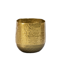 Pots de plantes ronds en métal de meilleure qualité, pots de fleurs d'intérieur avec trou de drainage, jardinière décorative pour jardin et maison