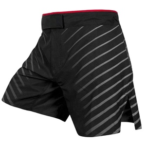 De calidad superior de trabajo Muay tailandés boxeo Shorts/pantalones cortos de Retro Muay Thai Shorts profesional gráfico de tamaño - Product Image 1