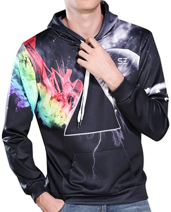Polyester Long Sleeve Men's Hoodies Warm Hooded Zipper Sweatshirts Men Tracksuit Jacket Sublimation <b>Gym</b> <b>Hoodie</b> - Product Image 3
