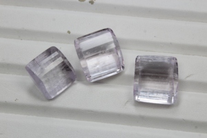 Forma de rectángulo de piedra cortada kunzita natural 18X16MM a 21X16MM aprox. - Product Image 5