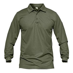 Polo de manga larga de buena calidad al por mayor - Product Image 3