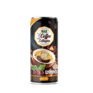 Café VINUT de 320ml con colágeno 5 en 1, proveedor mayorista de etiqueta privada OEM ODM - Product Image 1