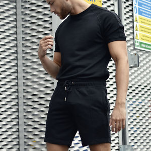 Camisa deportiva de alta calidad y pantalones cortos para hombre, conjunto de algodón, pakistaní - Product Image 6