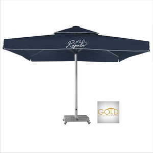 ร่มกันแดดคุณภาพสูง3X3เมตร,ร่มอะลูมิเนียมใช้ในร้านอาหารขาแตก - Product Image 3