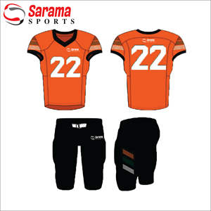 Uniforme d'équipe de football américain pour jeunes sublimé personnalisé/dernier design américain le plus vendu, - Product Image 2
