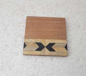 Posavasos de té decorativo de madera Natural y resina transparente de diseño atractivo hecho a mano indio para uso en restaurante de Hotel en casa de lujo - Product Image 4