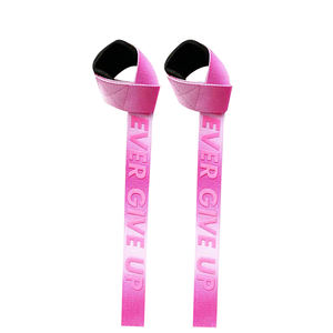 Misha sports Custom gym fitness Barbell Swings hand weightlifting <b>power</b> weight lifting <b>wrist</b> wraps straps - Product Image 2