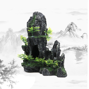 Plantes en pot Rocaille Arbres Naturel Décoration Murale En Pierre Décoration D'<span class=keywords><strong>aquarium</strong></span> - Product Image 4