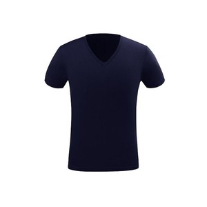 Camiseta con logotipo personalizado, cuello en V - Product Image 1