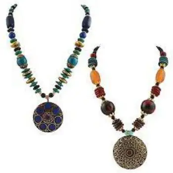 Handmade Tibetan Pendant Fashion Beaded Pendant Necklace Wholesale Manufacturer and Suppliers at best wholesale price